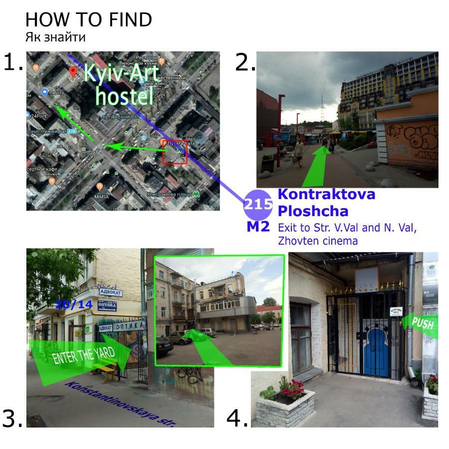 Hostel Kyiv-Art Dış mekan fotoğraf
